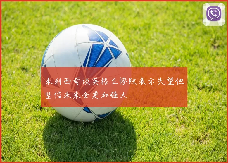 米利西奇谈英格兰惨败表示失望但坚信未来会更加强大